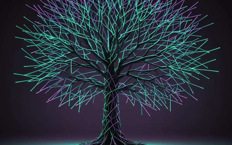 Abstract component tree hierarchy visualization